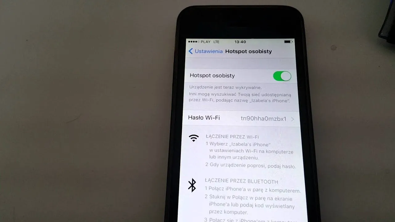 Jak połączyć hotspot iPhone z komputerem w prosty sposób bez problemów