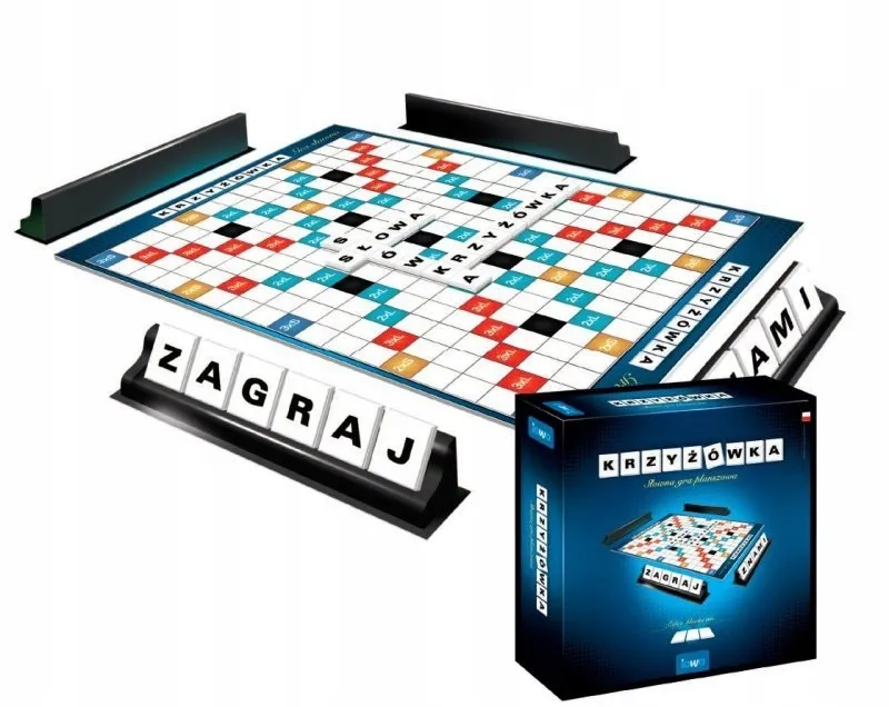 Gra planszowa polegająca na układaniu krzyżówki – zasady i strategie