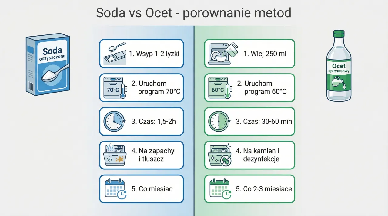 Ocet i soda vs chemia: Czy domowe sprzątanie jest lepsze?