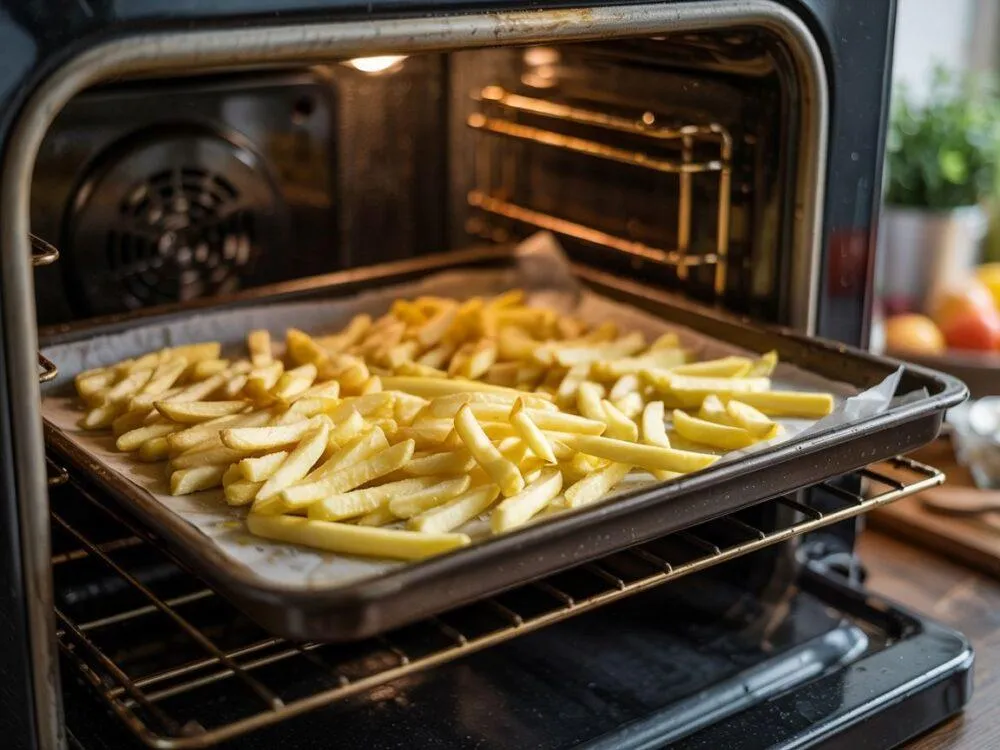 Ile piec frytki w piekarniku? Sekrety chrupkości i złotego koloru!