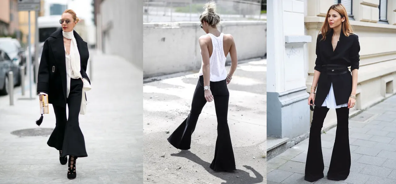 Dzwony wracają! Z czym nosić, by optycznie wydłużyć nogi?