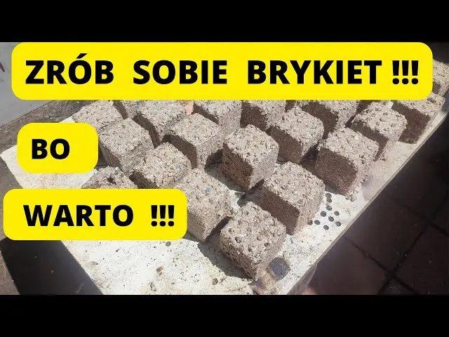 Jak zrobić masę do brykietu z trocin – prosty sposób na ekologiczne ogrzewanie