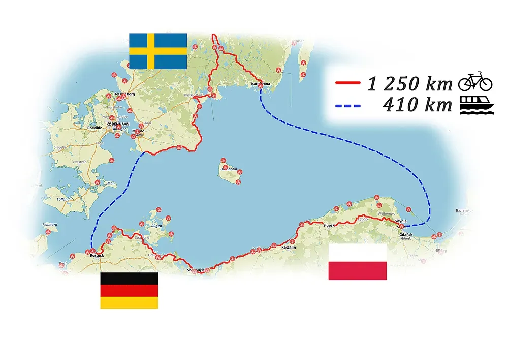 Ile km przez bałtyk do szwecji - poznaj najkrótsze trasy i odległości