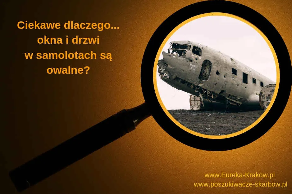 Dlaczego okna w samolocie są okrągłe? Kluczowe powody ich kształtu
