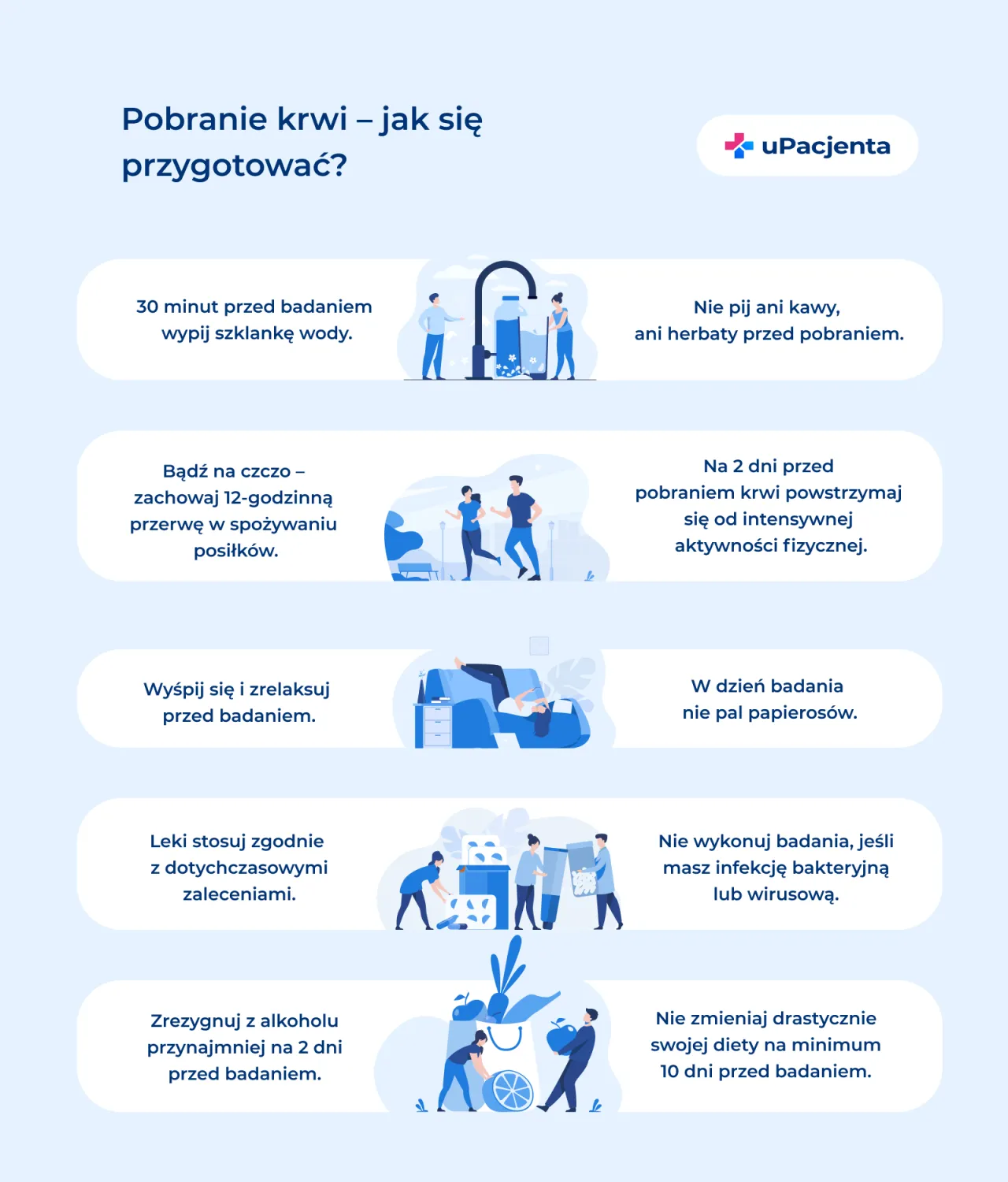 Jak się przygotować do badania krwi? Uniknij błędów przed pobraniem krwi