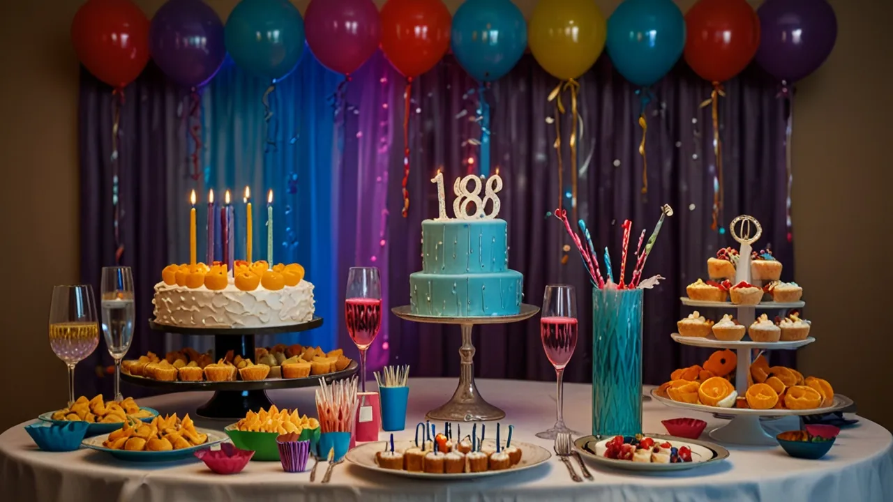 Pomysły na jadłospis na 18 urodziny: Wyjątkowy stół, który zachwyci