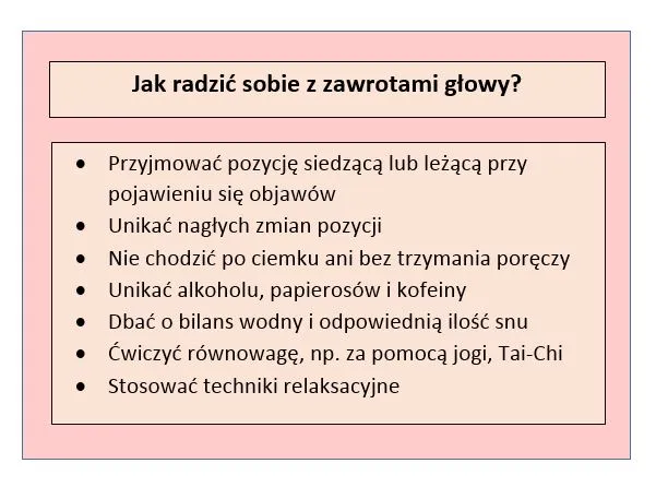 Zawroty głowy: co oznaczają i jakie mogą być ich przyczyny