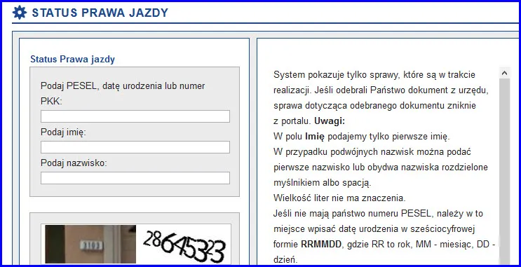 Jak sprawdzić, czy twoje prawo jazdy jest ważne i aktywne w systemie?