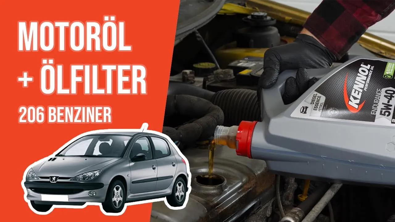 Peugeot 206 Ölfilter: Wechsel, Typen & Kosten (Anleitung)