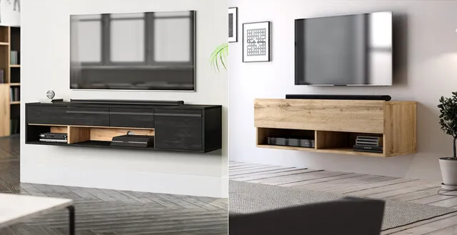 Idealna wysokość szafki RTV od podłogi dla komfortowego oglądania Idealna wysokość szafki RTV od podłogi dla komfortowego oglądania