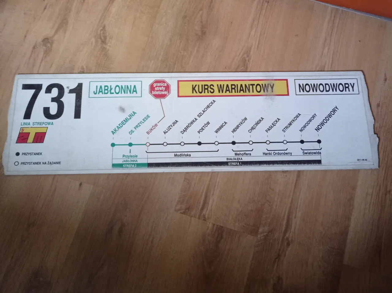 Rozkład jazdy 731 Legionowo – poznaj godziny i częstotliwość kursów