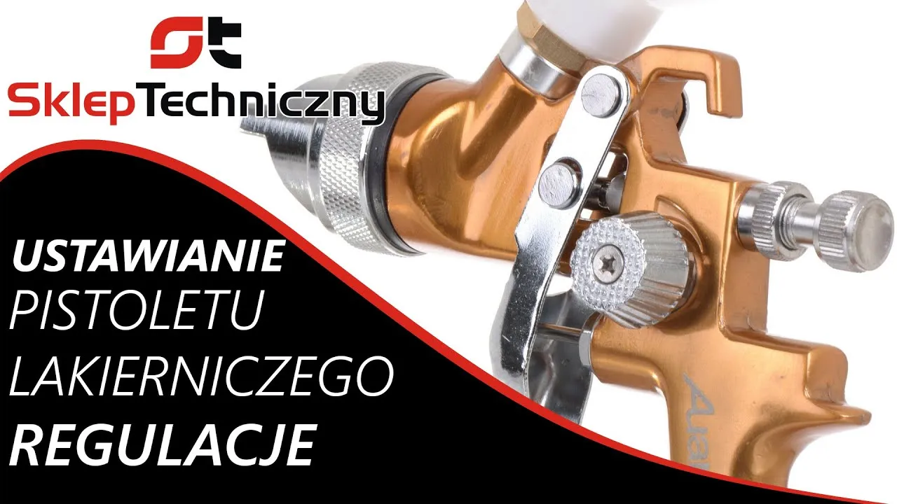 Jak ustawić pistolet do akrylu? Gładka powłoka bez zacieków!