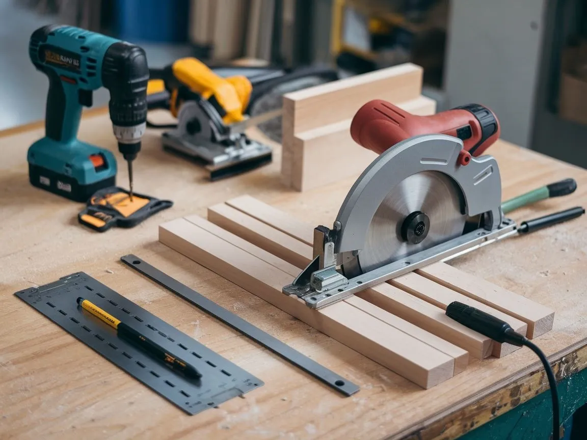 Jak zrobić piłę stołową z pilarki ręcznej - krok po kroku z poradami