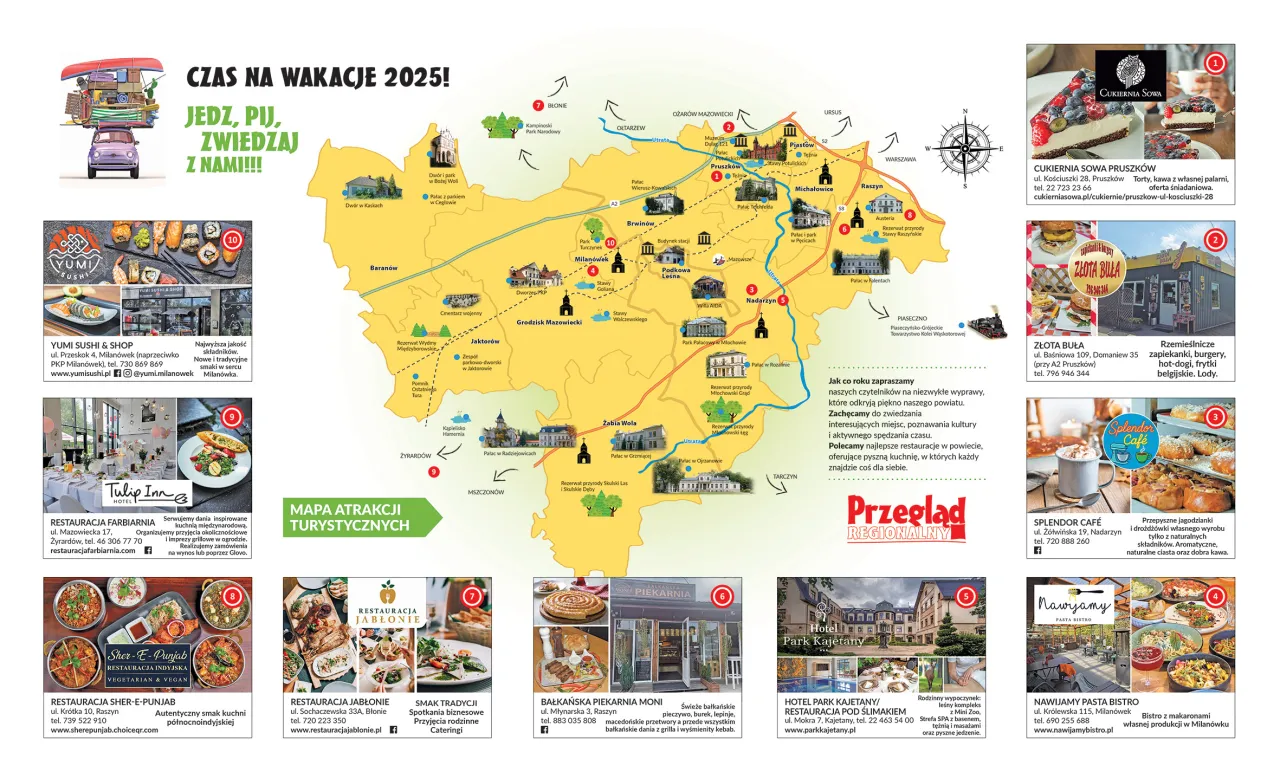 Gdzie zjeść w Pruszkowie? Odkryj najlepsze lokale gastronomiczne