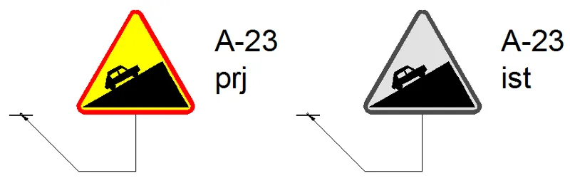 Znak stromy podjazd A-23: co oznacza i jak się zachować