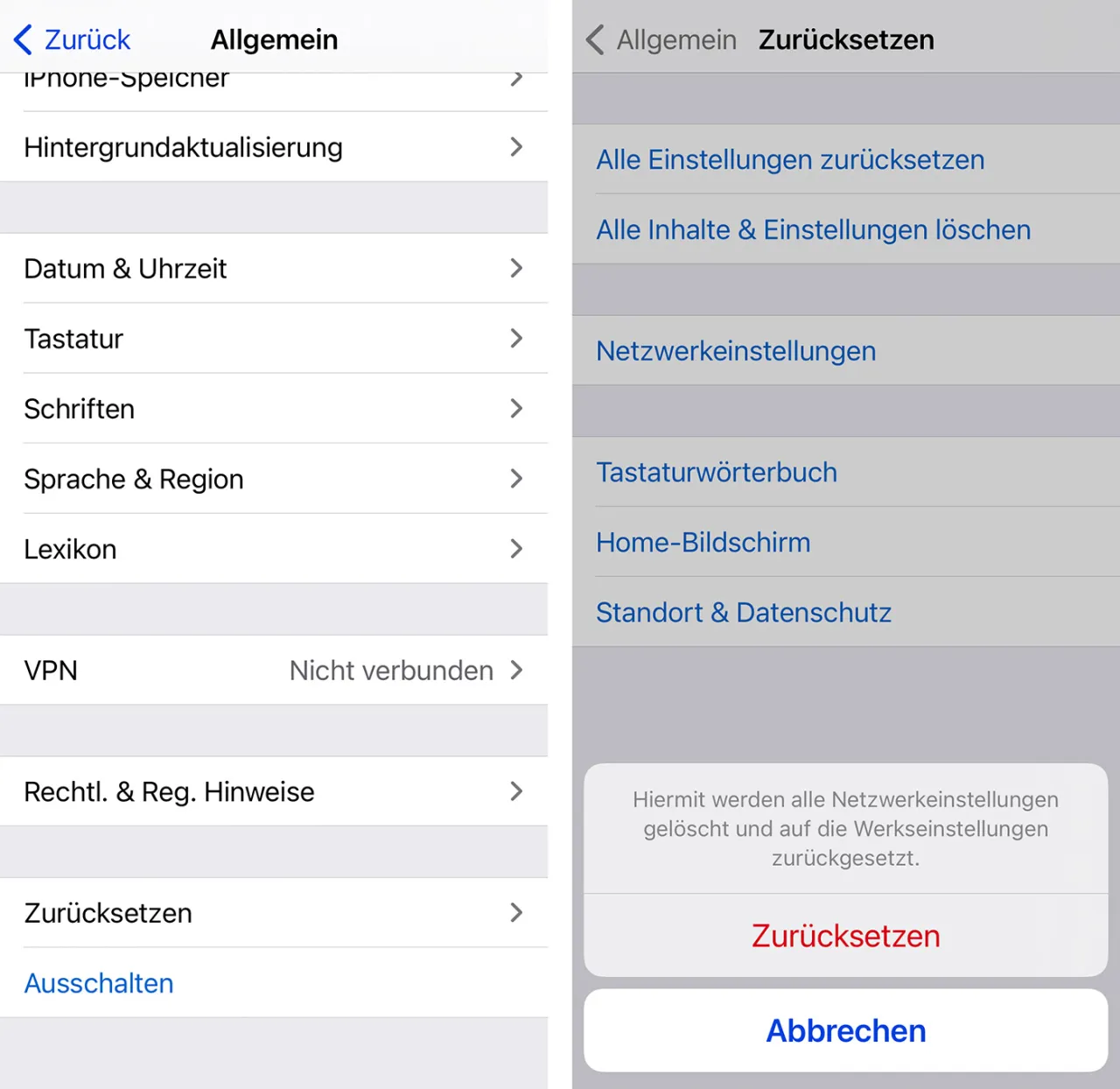 Netzwerkeinstellungen iPhone: Probleme? So finden & fixen Sie!