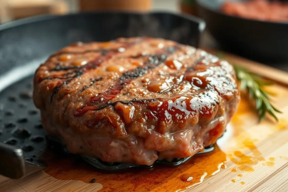 Burger wołowy: Jak usmażyć soczysty kotlet? Uniknij błędów!