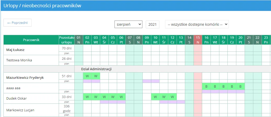 Jak zrobić plan urlopów w Excelu - proste kroki i przydatne szablony