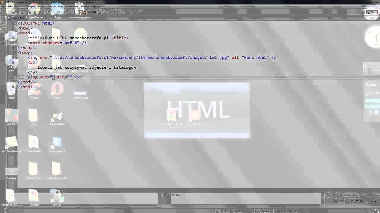 Jak wstawić obrazek HTML w Notatniku bez błędów i problemów