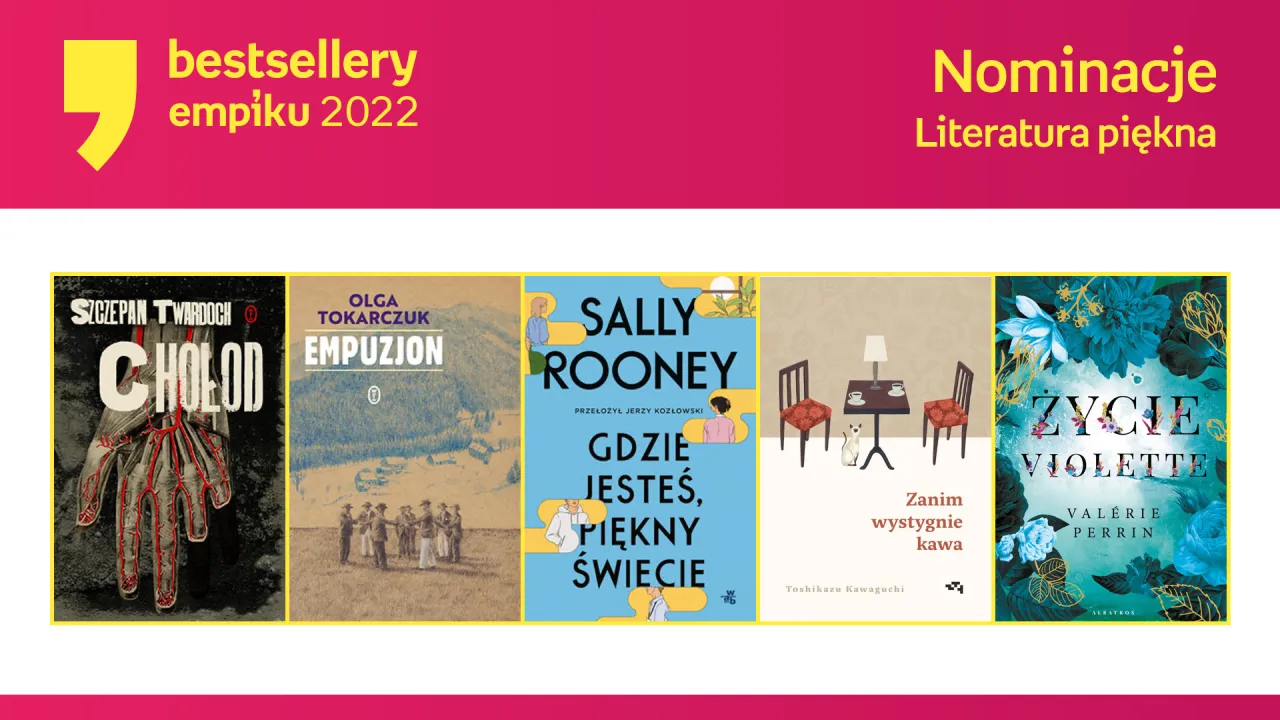 Bestsellery książkowe 2022: Polscy autorzy i BookTok podbili rynek Bestsellery książkowe 2022: Polscy autorzy i BookTok podbili rynek