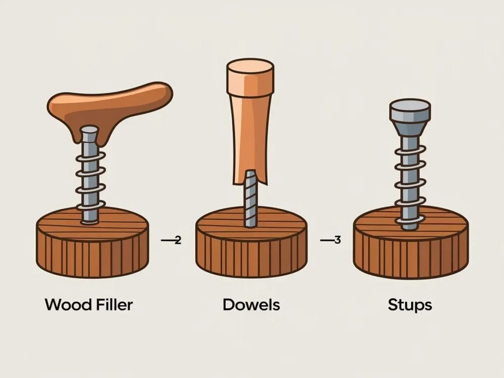 Maskowanie wkrętów w drewnie: 4 metody na niewidoczne łączenia