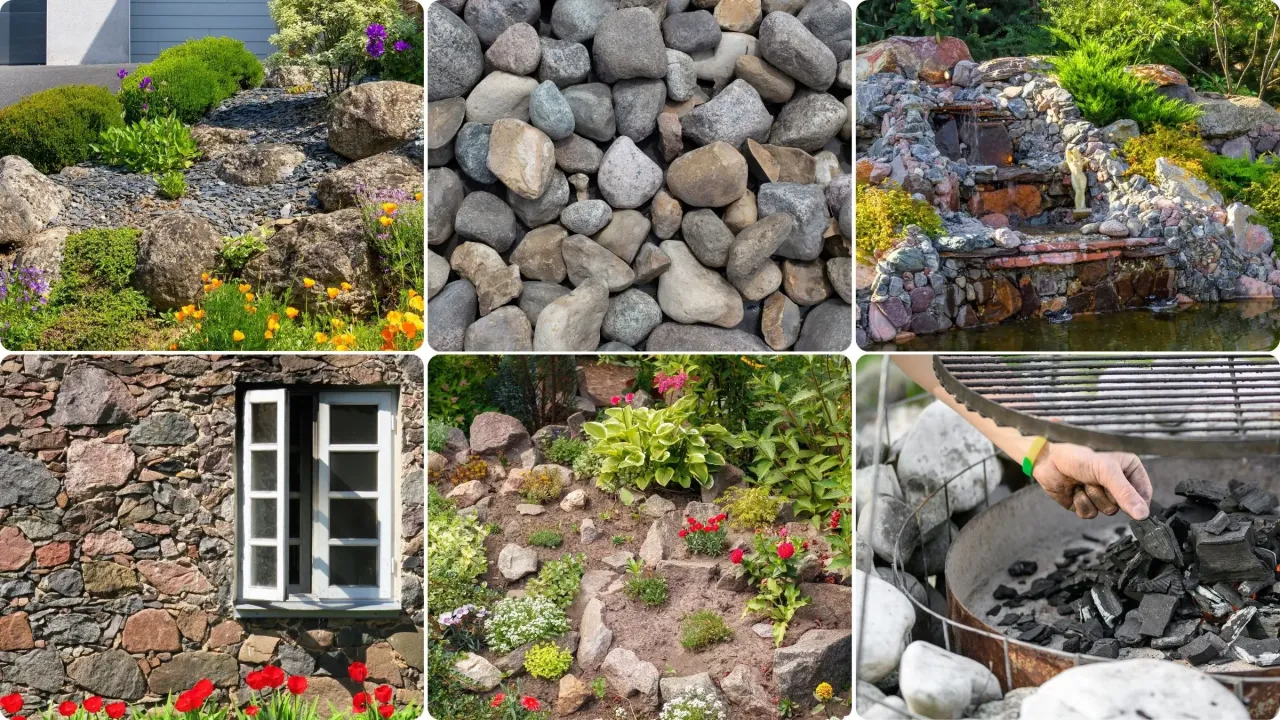 Kamień polny - odkryj pomysły na ogród i dom DIY