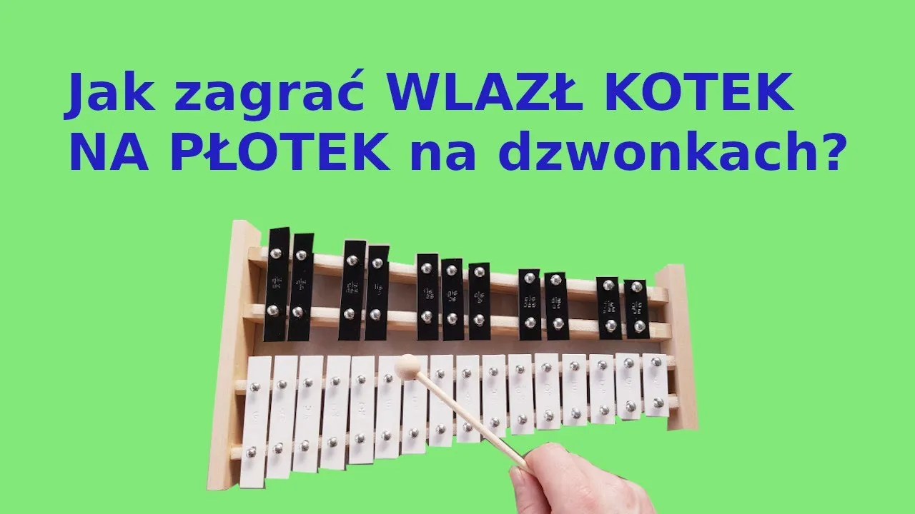 Jak zagrać wlazł kotek na płotek na cymbałkach krok po kroku