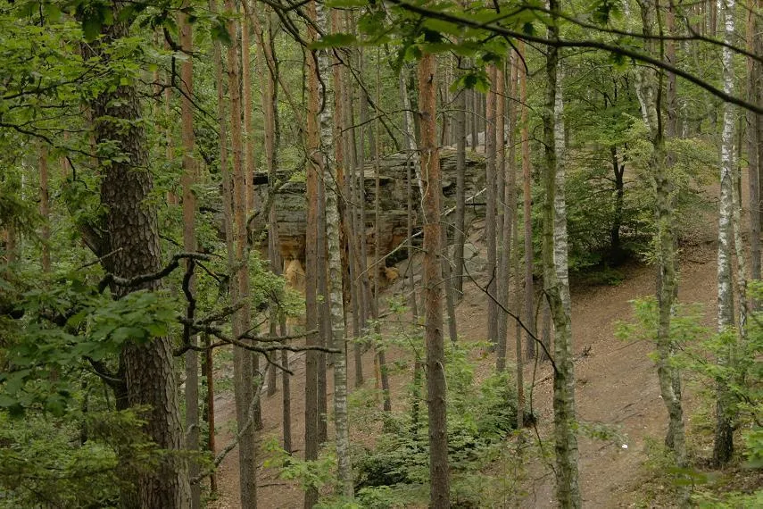 Rezerwat przyrody Skałki Piekło pod Niekłaniem - tajemnice i atrakcje