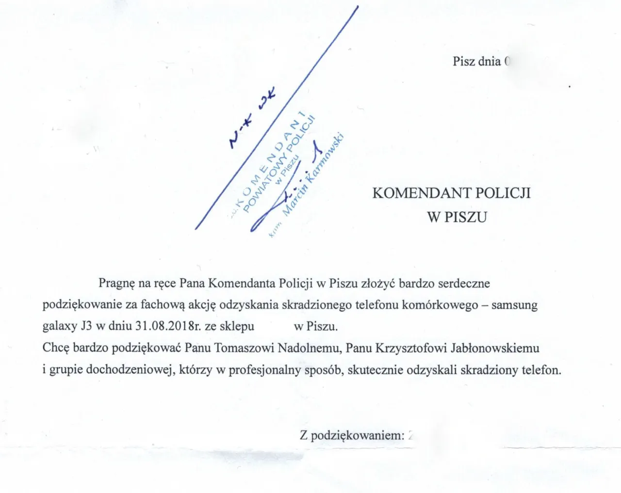 Jakie pisma doręcza policja: lista dokumentów i zasady ich odbioru