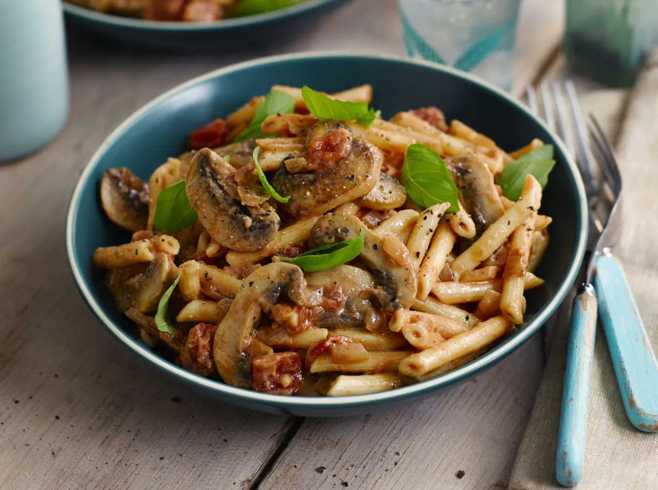 Penne z borowikami - pyszny przepis, który zaskoczy Twoje podniebienie