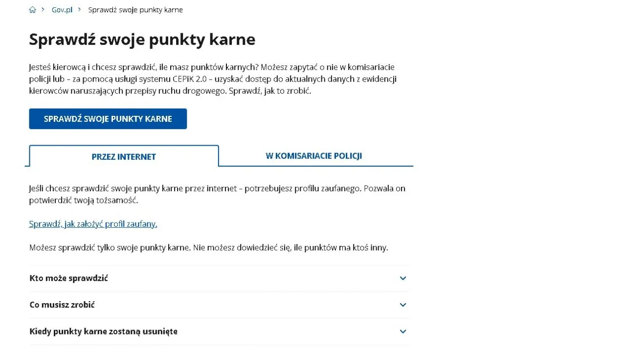 Ile są ważne punkty karne? Sprawdź, co grozi za ich brak