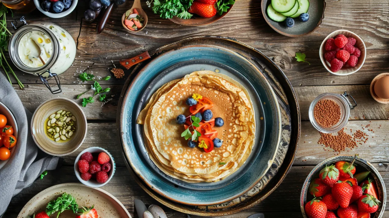 Zdrowe naleśniki pełnoziarniste: 5 pomysłów na nadzienie dla każdego