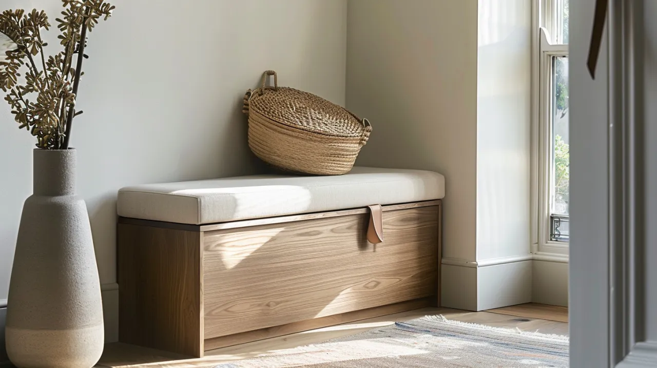 Skrzynia do przedpokoju: Jak wybrać praktyczne siedzisko składane do przedpokoju?