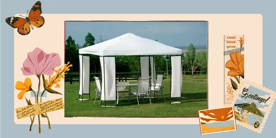 Jak zabezpieczyć namiot ogrodowy przed wiatrem - 8 skutecznych metod