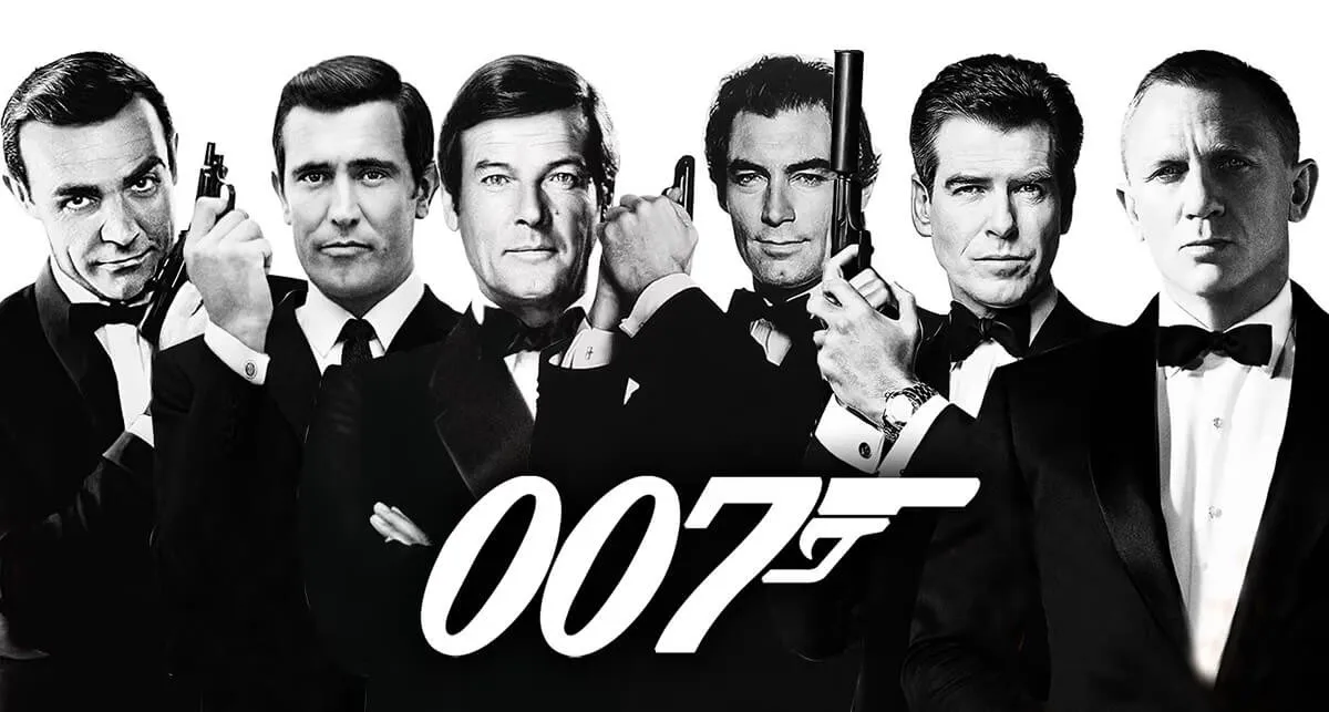 Kompletna lista filmów o Bondzie: 25 tytułów od Dr No po No Time to Die
