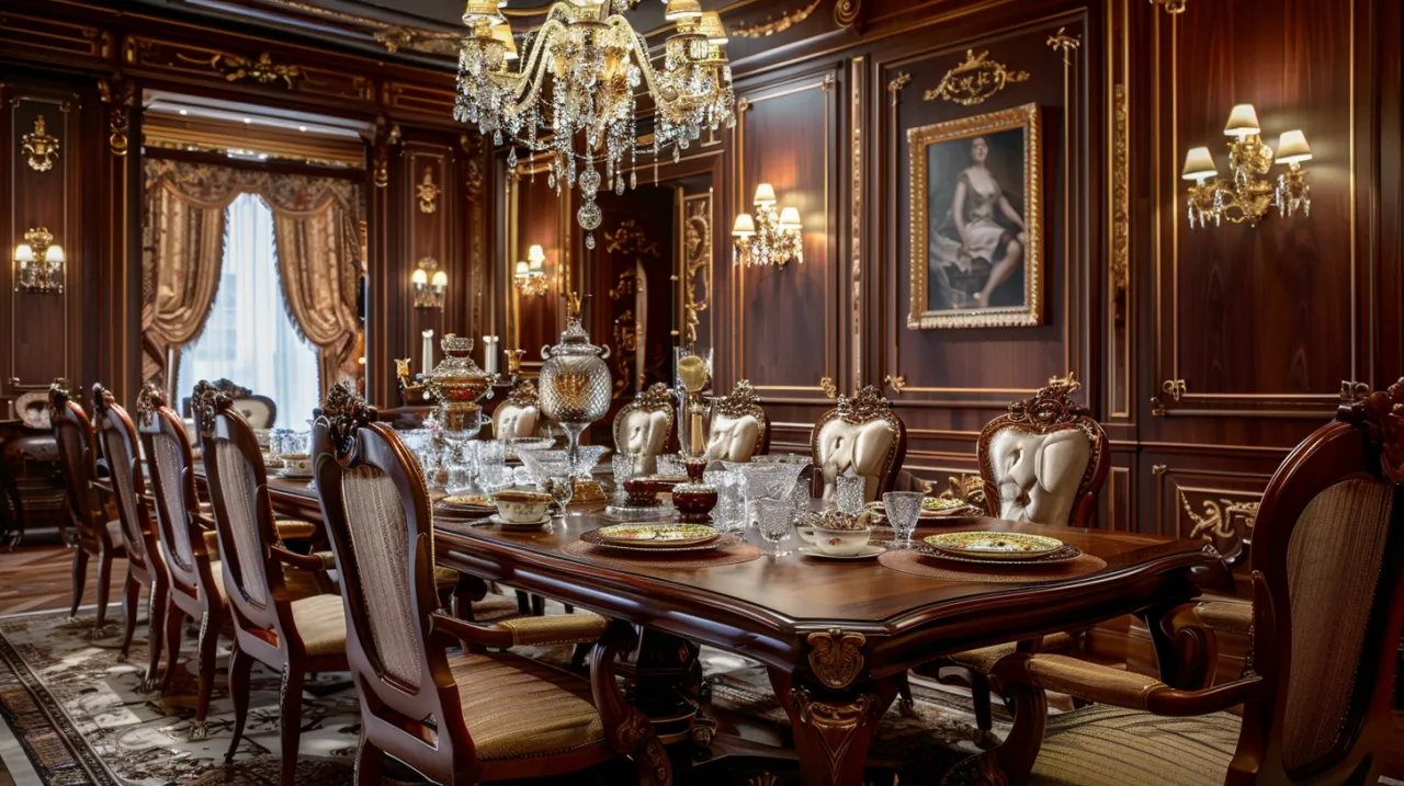 Zestawy stołowe w stylu antycznym: Elegancja na Twoim przyjęciu