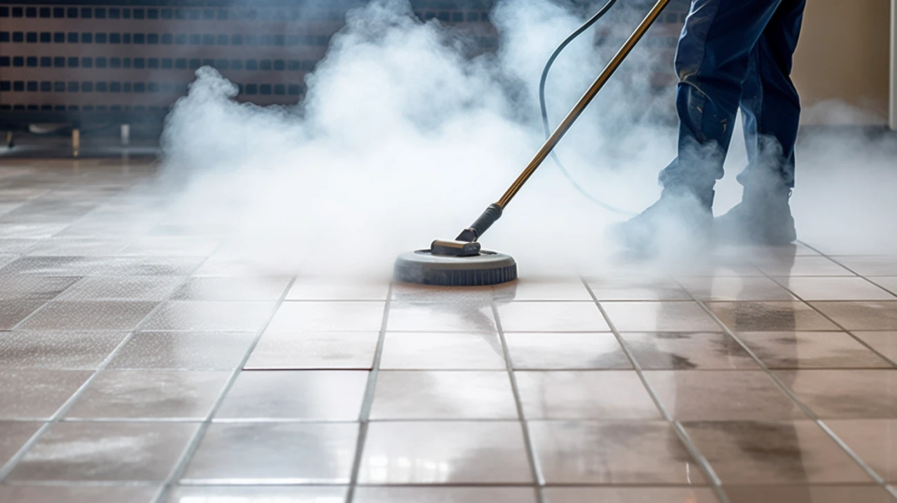 Czyszczenie fug parą? Czy to ma sens