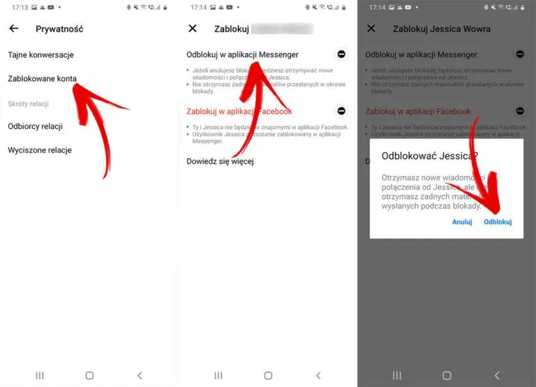 Co widzi zablokowana osoba na Messengerze? Mroczna strona komunikacji