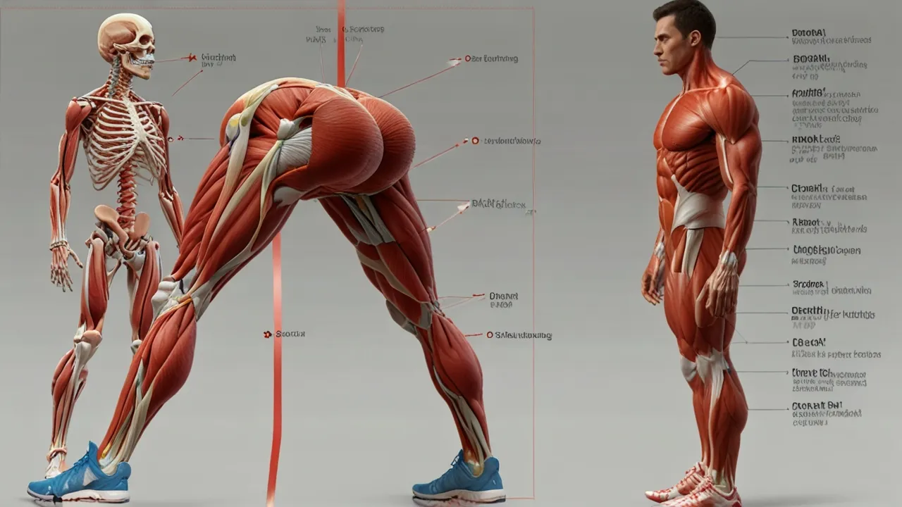 Mięsień z tyłu uda: Ćwiczenia wzmacniające i budowa mięśnia z tyłu uda