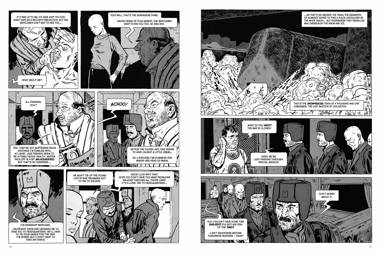 Snowpiercer komiks – postapokaliptyczna opowieść o klasach społecznych