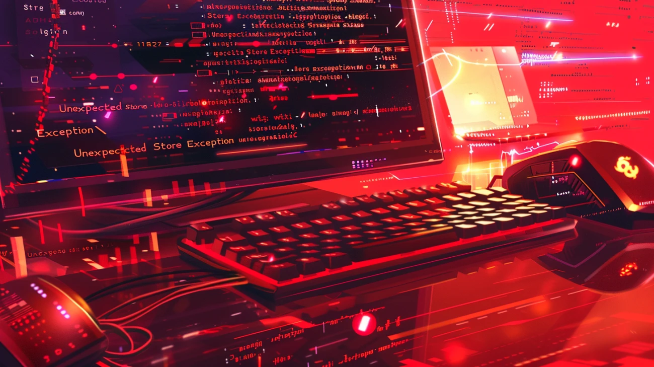Jak naprawić błąd Unexpected Store Exception: Skuteczne rozwiązanie problemu
