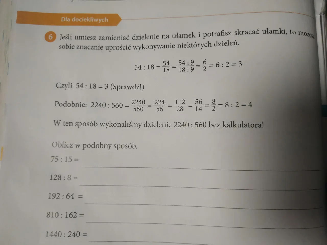 Jak obliczyć 2240 dzielone przez 6: Szybki wynik i ułamki ze wzorem