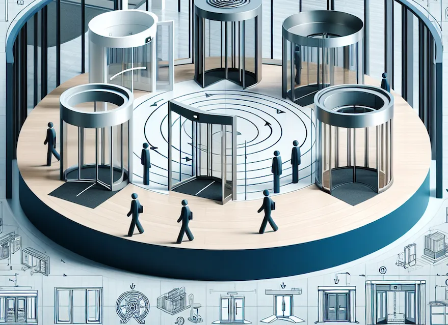 Jak wybrać i zamontować drzwi obrotowe: Kompleksowy poradnik