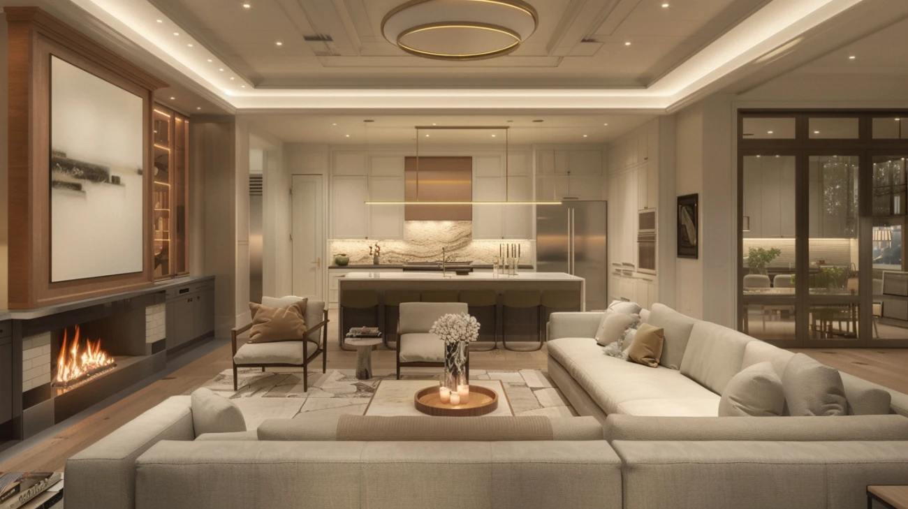 Salon z kuchnią: Stylowe aranżacje dla Twojego domu