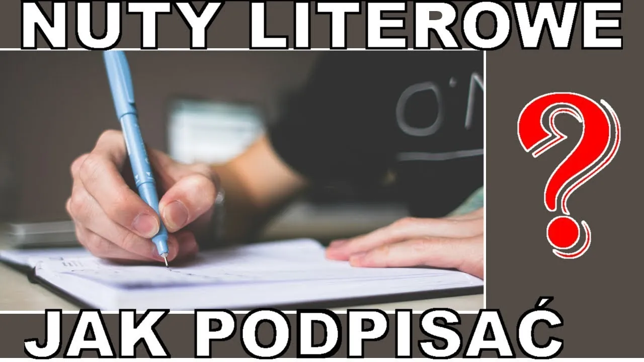 Jak podpisywać nuty - proste sposoby na łatwe notowanie dźwięków