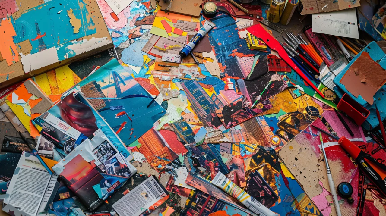 Kolaż w Warszawie: Najciekawsze wystawy i wydarzenia kolażowe