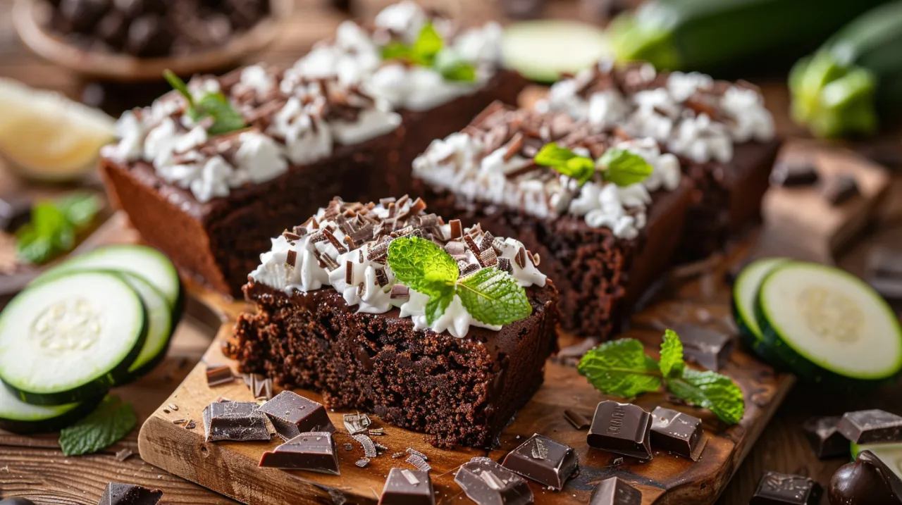 Fit ciasto z cukinii: Zdrowy deser, który pokochasz od pierwszego kęsa!