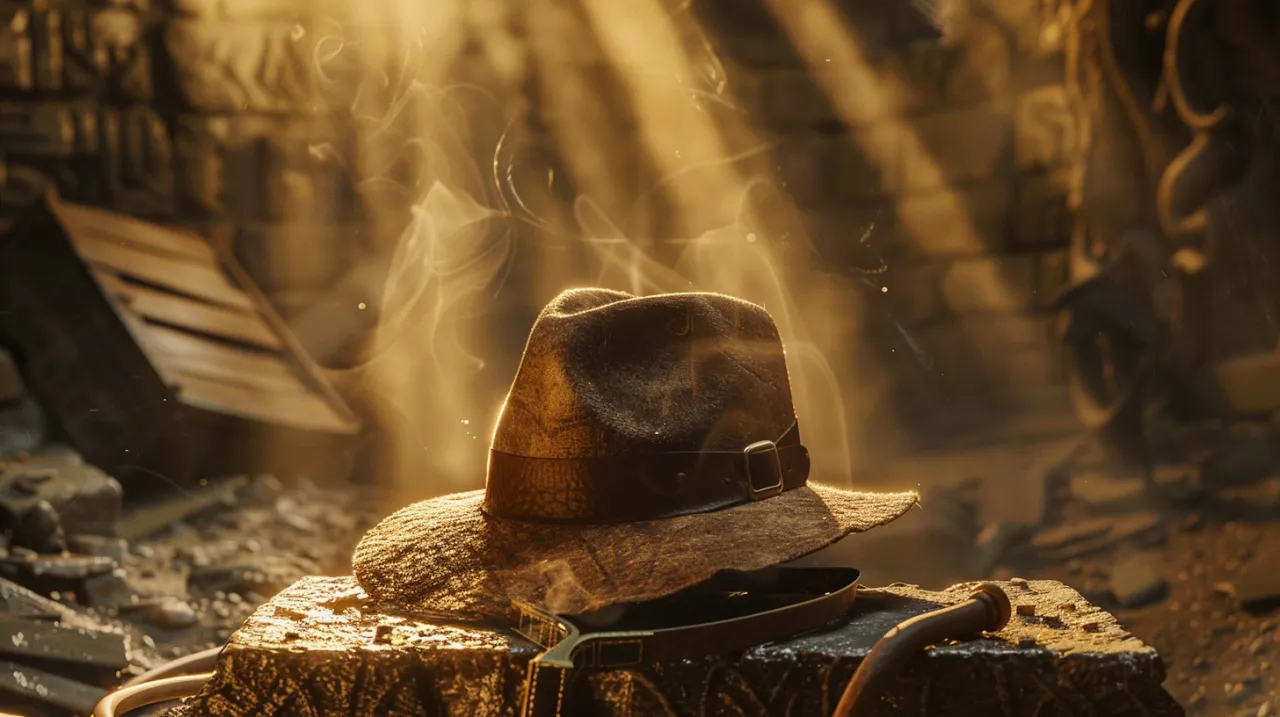 Kapelusz Indiana Jonesa - ikoniczny rekwizyt z historią znaną z filmów.