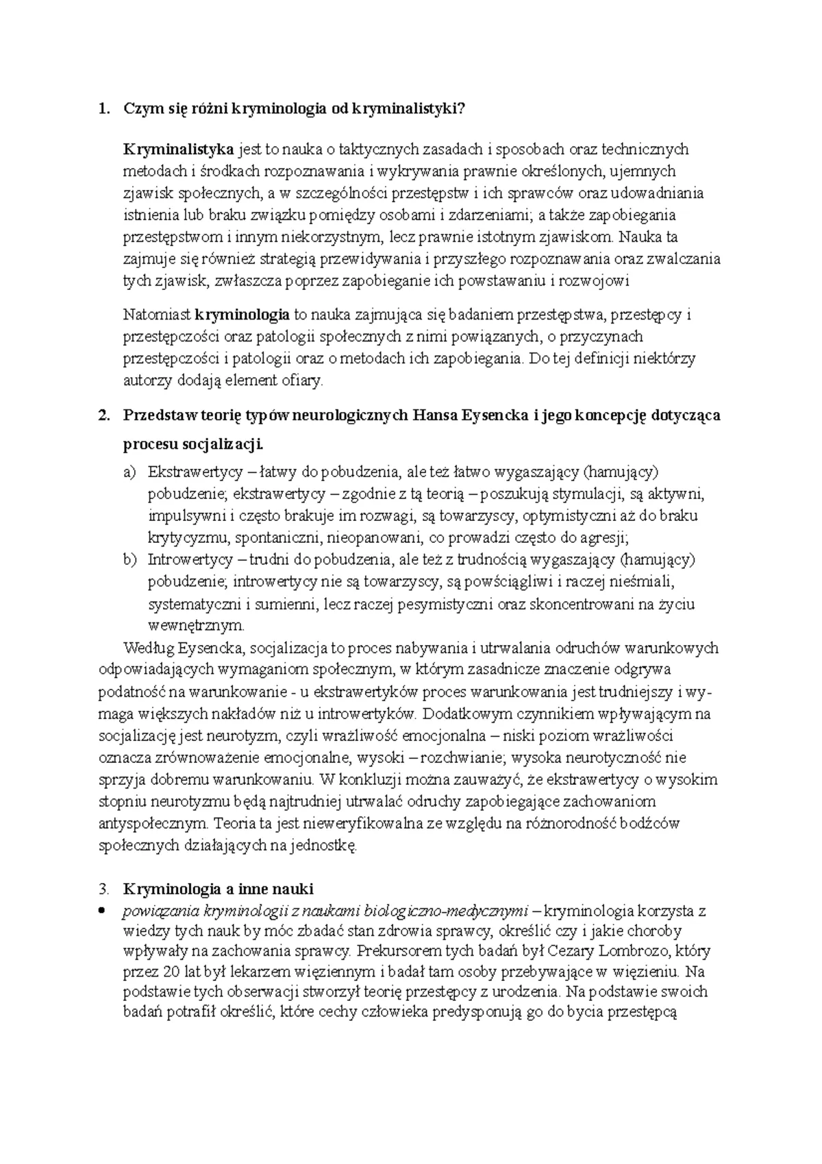 Czym się różni kryminalistyka od kryminologii? Zaskakujące różnice!