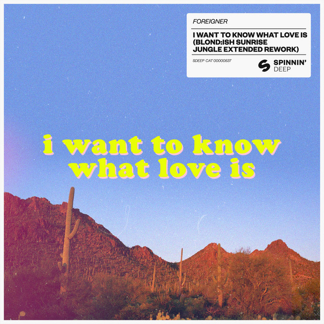 I Want To Know What Love Is (BLOND:ISH Sunrise Jungle Extended Rework) • Cały album • Wszystkie utwory • Wykonawca